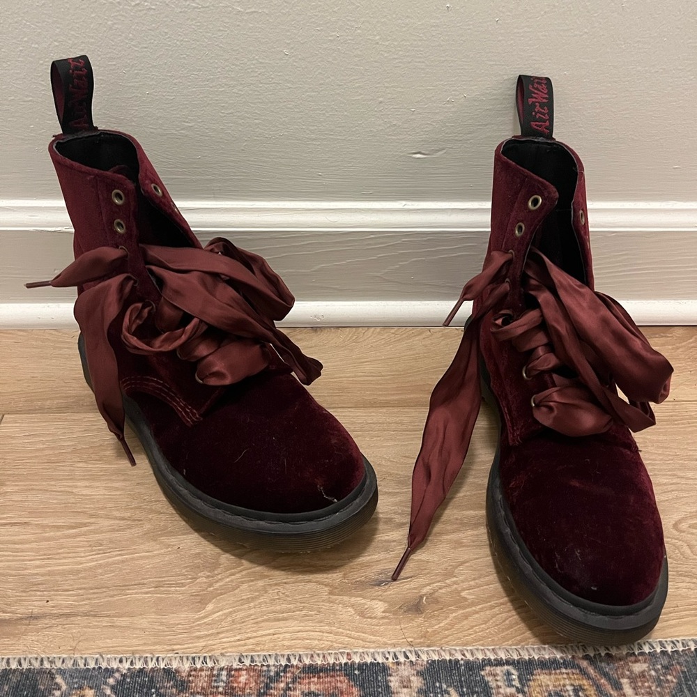 Velvet Dr Martens